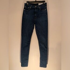 Rag & Bone high rise skinny leg jeans
